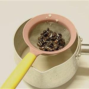 Cách làm rau câu cà phê trái tim