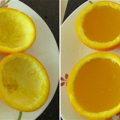 Cách làm rau câu cam mát ngọt