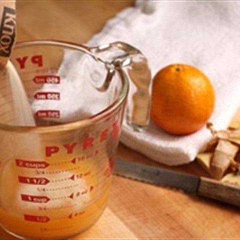 Cách làm rau câu cam mix gừng