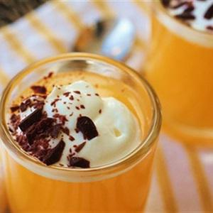 Cách làm rau câu cam mix gừng