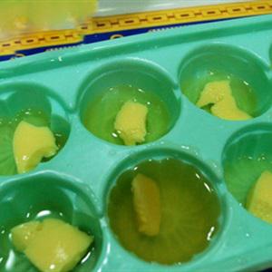 Cách làm rau câu cam nhân bánh flan