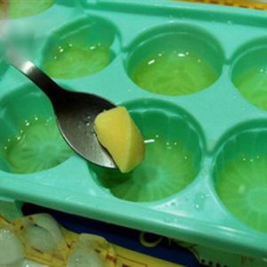 Cách làm rau câu cam nhân bánh flan