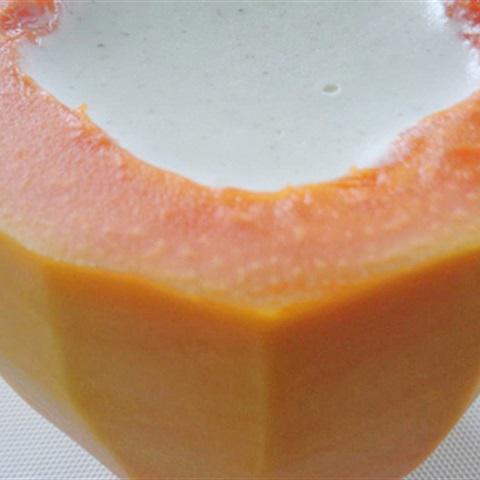 Cách làm rau câu cốt dừa đu đủ