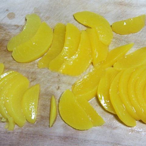 Cách làm rau câu đào