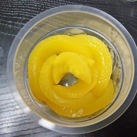 Cách làm rau câu đào