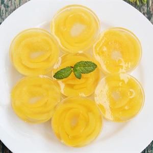 Cách làm rau câu đào