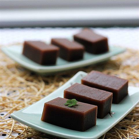 Cách làm rau câu đậu đỏ thơm ngon