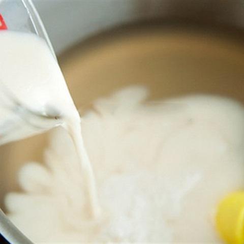 Cách làm rau câu đậu hũ hạnh nhân