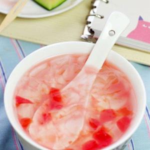 Cách làm rau câu dưa hấu đỏ