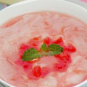 Cách làm rau câu dưa hấu đỏ