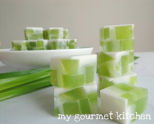 Rau câu dừa, lá dứa