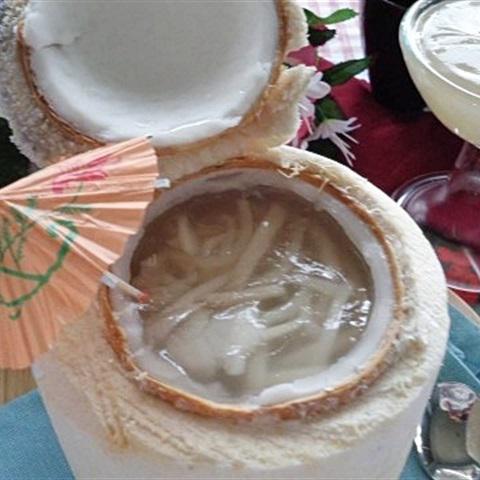 Cách làm rau câu dừa non