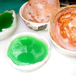 Cách làm rau câu dừa vị dứa