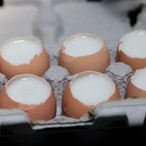 Cách làm rau câu hình trứng gà