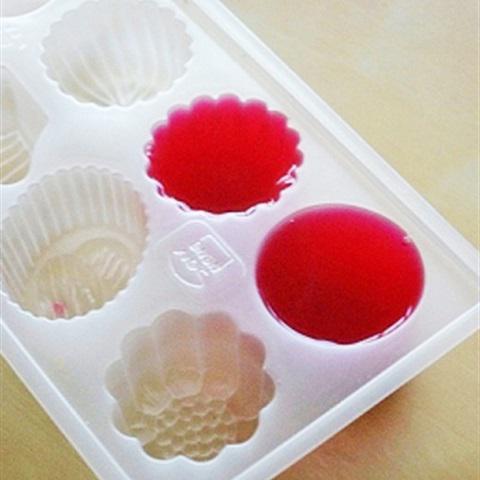 Cách làm rau câu hoa hồng