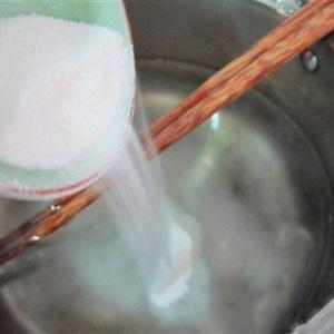 Cách làm rau câu khoai lang tím