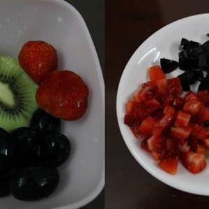 Cách làm rau câu nhân trái cây