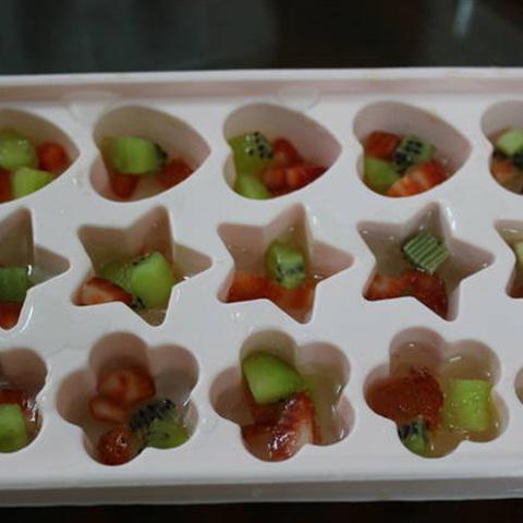 Cách làm rau câu nhân trái cây