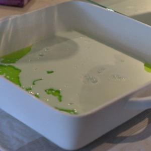 Cách làm rau câu sơn thủy