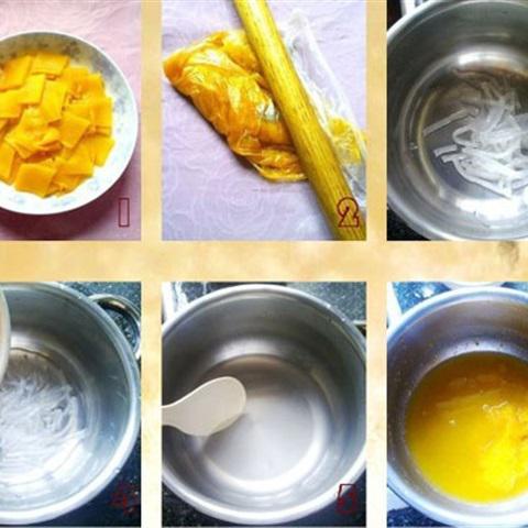 Cách làm rau câu sữa bí đỏ