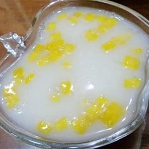 Cách làm rau câu sữa nhân xoài