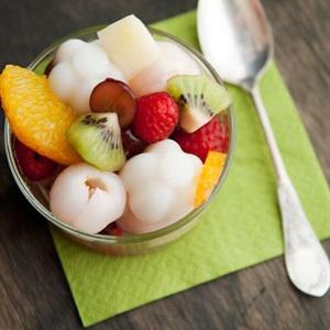 Cách làm rau câu sữa trái cây