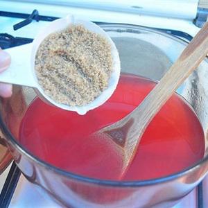 Cách làm rau câu táo