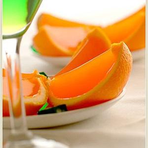 Cách làm rau câu trái cam mát lạnh