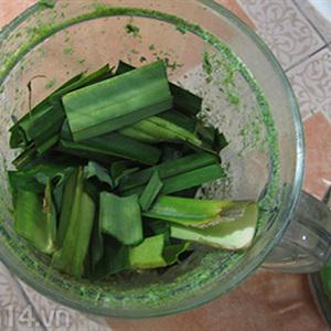 Cách làm rau câu trái dừa lá dứa