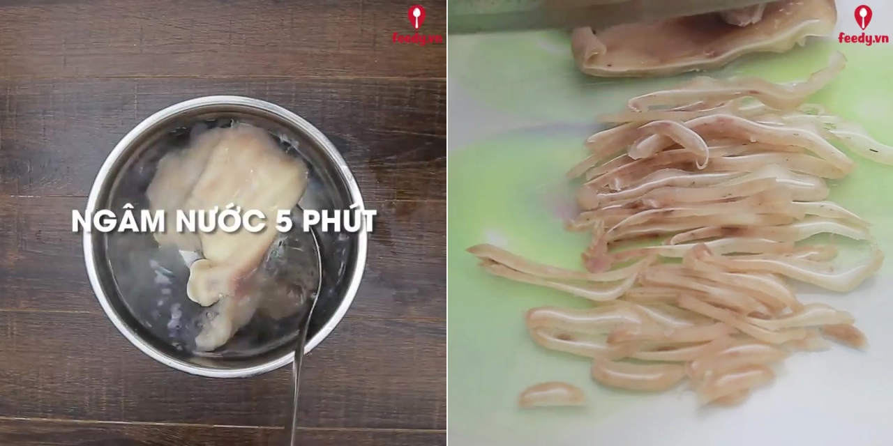 Rau chân vịt trộn thịt cua ngon khó cưỡng