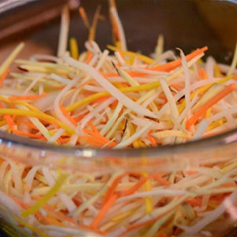 Cách làm rau củ chiên giòn