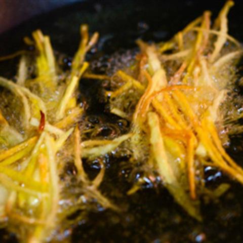 Cách làm rau củ chiên giòn