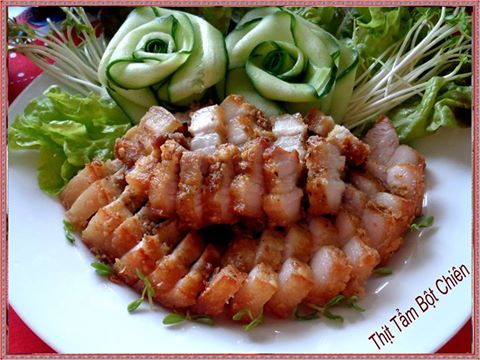 Rau củ chiên giòn ngon miệng
