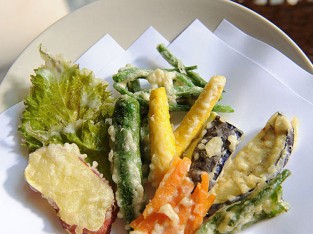 Rau củ chiên giòn ngon miệng