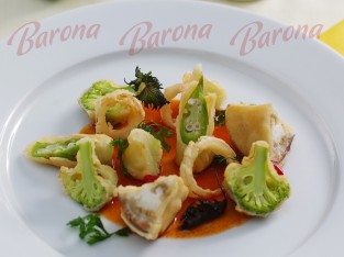 Rau củ chiên xốt chua ngọt