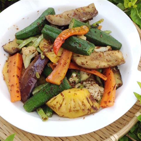 Cách làm rau củ kho chay