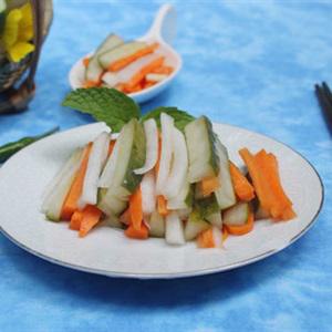 Cách làm rau củ muối chua ngọt