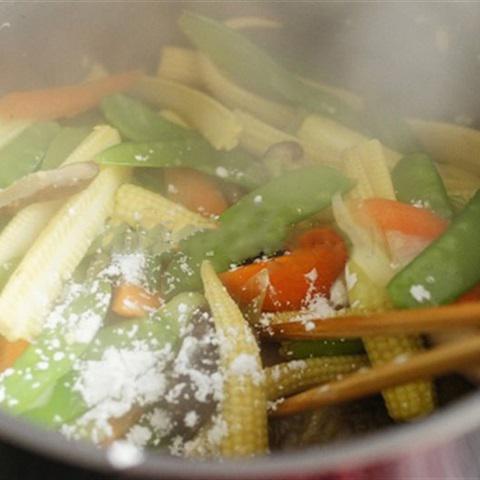 Cách làm rau củ xào chay