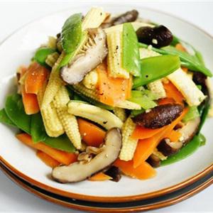 Cách làm rau củ xào chay