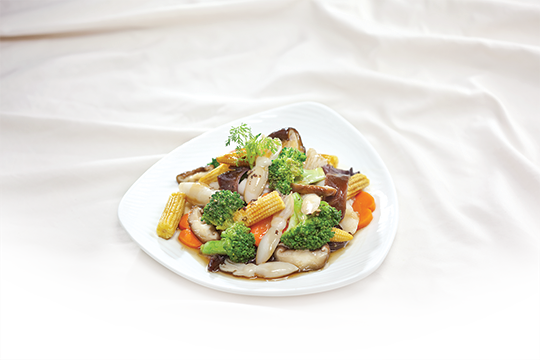 Rau củ xào hỷ lạc