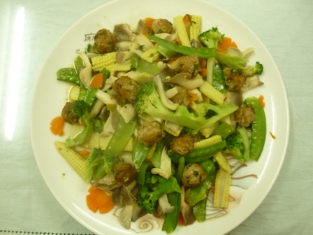 Rau củ xào thập cẩm