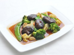 Rau củ xào tương