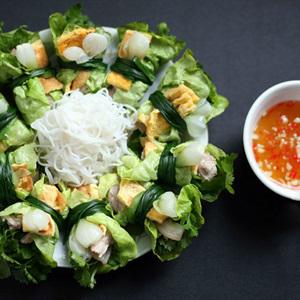 Cách làm rau cuộn thơm ngon