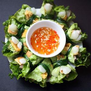 Cách làm rau cuộn thơm ngon