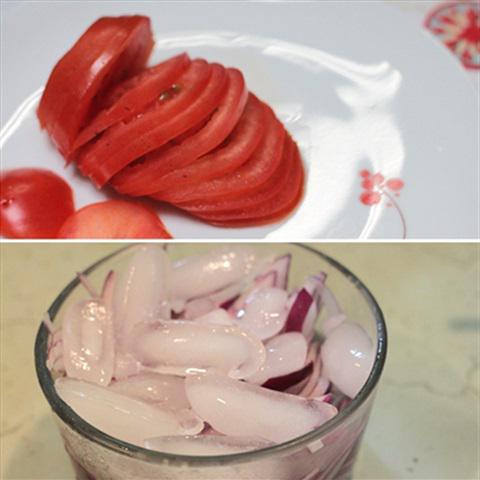 Cách làm rau diếp cá trộn thịt bò