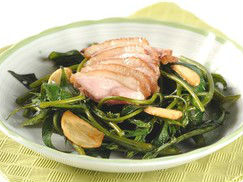 Rau lang trộn thịt vịt