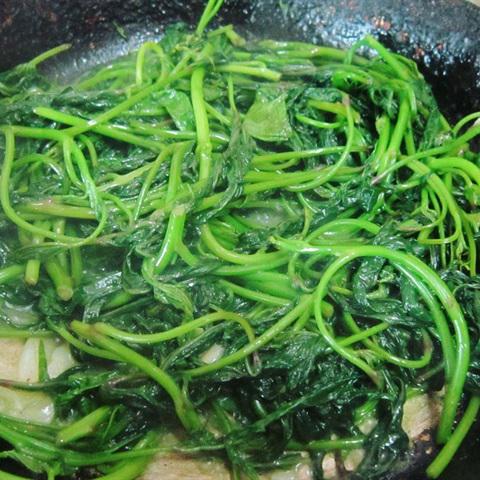 Cách làm rau lang xào tỏi