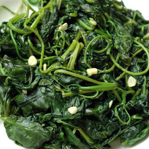 Cách làm rau mồng tơi xào tỏi