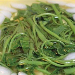 Cách làm rau muống xào chao