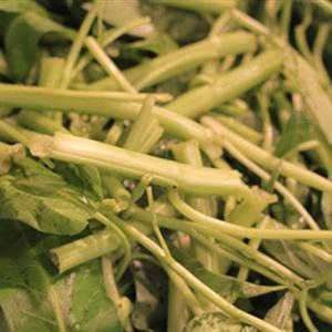 Cách làm rau muống xào ốc móng tay